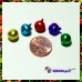 Jingle Bells: 7 mm Jewel Tone Bells 36 Piece Bag
